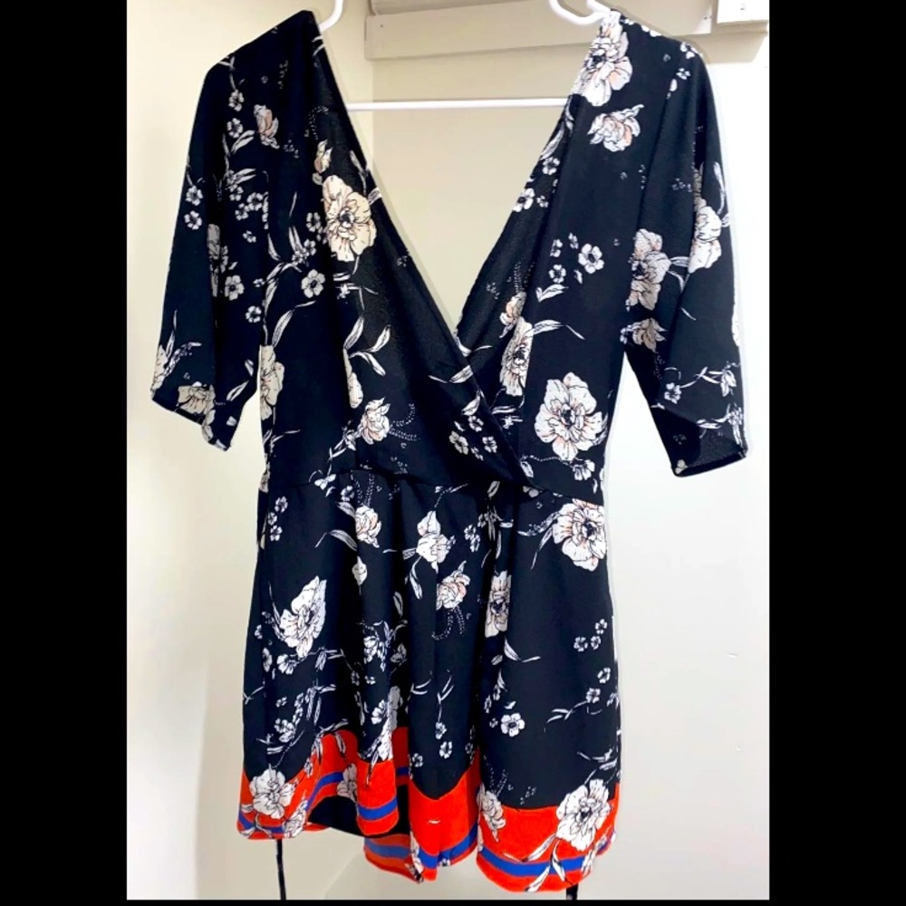 Francesca Floral Romper M